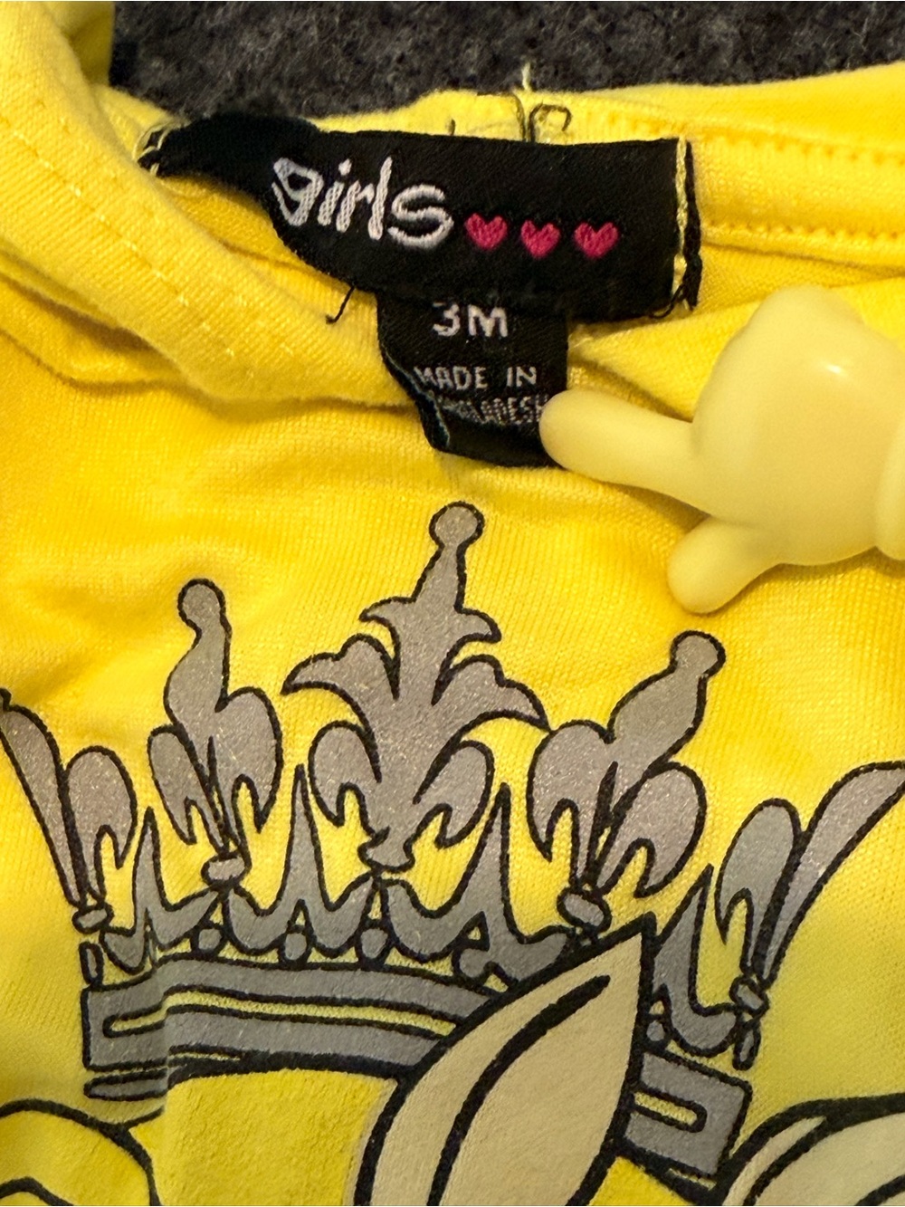 Yellow Hooded Unicorn Tank with Rainbow Stripe Shorts Set - Picture 3 of 7